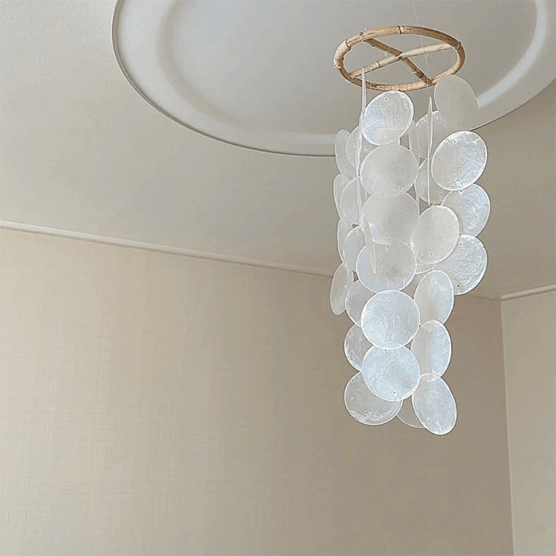 Handmade Nursery Shell Mobile Wind Chime