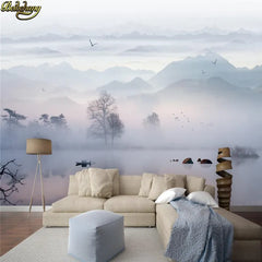 Custom Ink painting landscape wallpaper