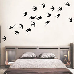 Creativity Tree Bird Vinyl Wall Sticker For Home Wall Decor Stickers Murals Living room Decoration Animals stickers on the wall