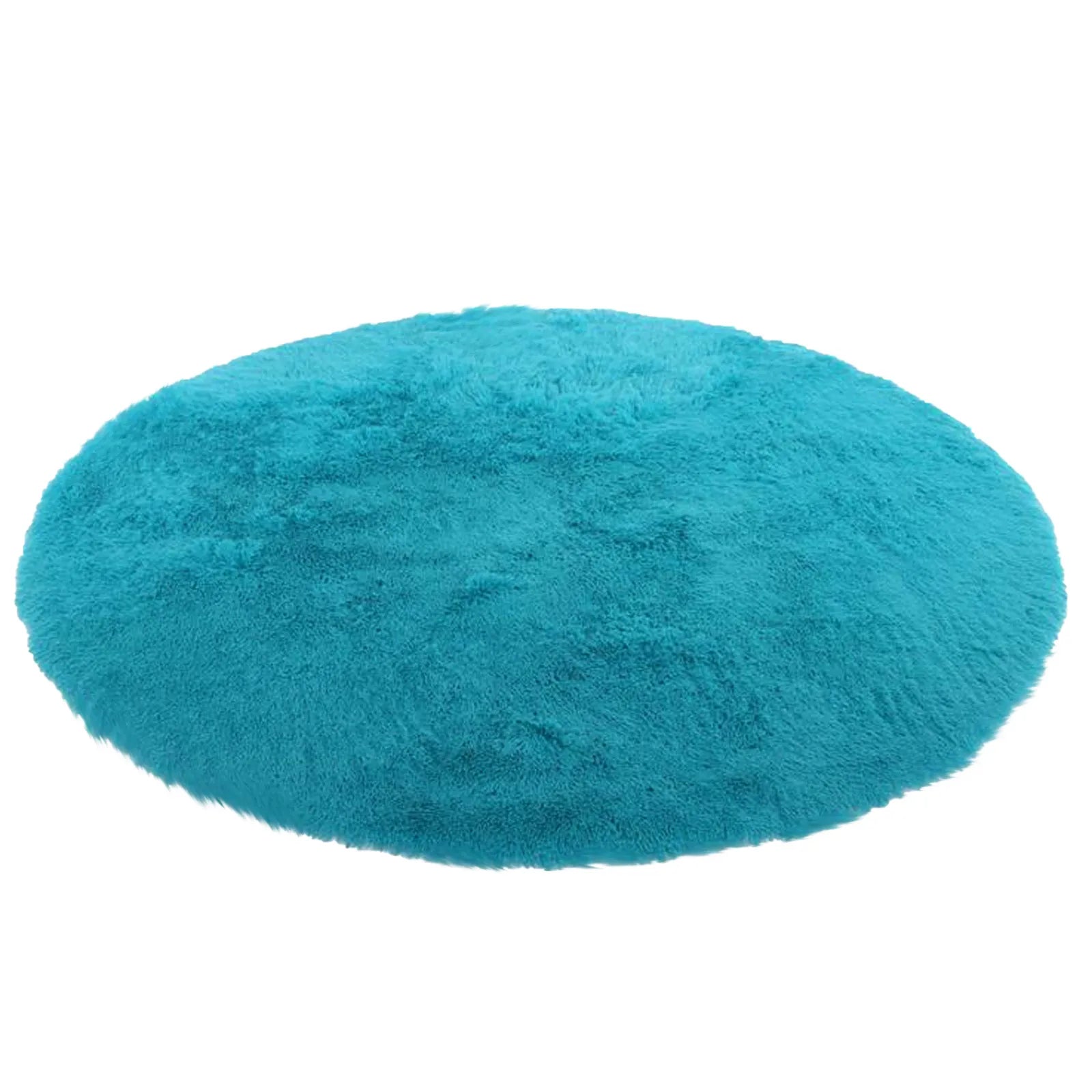 Wool Imitation Sheepskin Rugs Faux Non Slip Bedroom Shaggy Carpet Mats