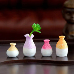 Miniature Vase Multi-use Handmade Resin Flower