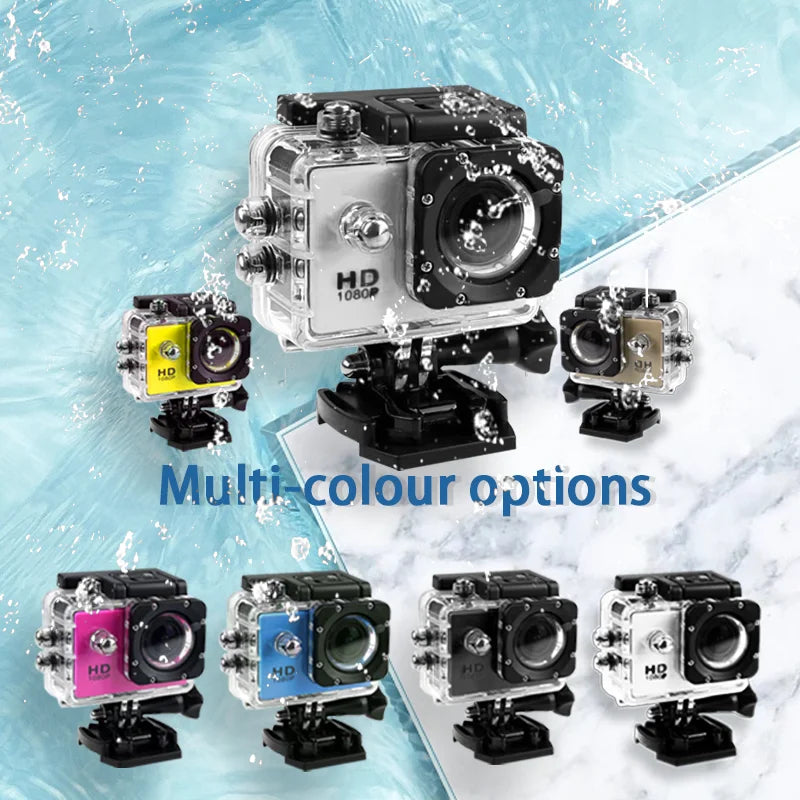 Mini Helme HD 1080P Sports Action Waterproof Diving Recording Camera Full HD Cam Extreme Exercise Video Recorder Camcorder