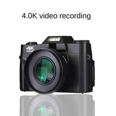 SLR Digital Camera for Photography and Video 16X 4K HD 48 Million Digital Zoom  Vlogging Camera for with 180° Flip Screen