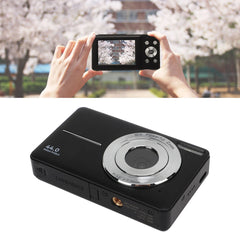 Digital Camera HD 1080P 44M 16X Zoom Autofocus 2.4 Inch IPS Screen Portable Pocket Digital Camera US Plug 100‑240V