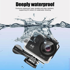 Action Camera Ultra HD 1080P 4K/30fps WiFi 2.0-inch 170D 30M Underwater Waterproof Video Recording Sport Camera And Accessories