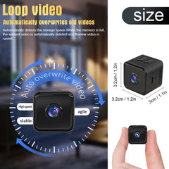 Magnetic Mini Camera 1080P Home Security Wireless Wifi Night Vision Auto Video Smart Baby Monitor Security Camera