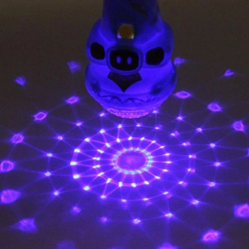 6In LED Projection Microphone Flash Microphone Light-emitting Children Toy Kid Gift Led Accessories Party Decor Glow Sticks