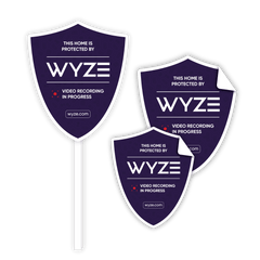 Wyze Security Reflective Sticker