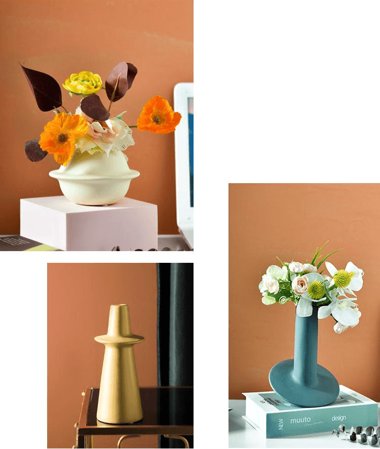 Astro Morandi Ceramic Vase Accents