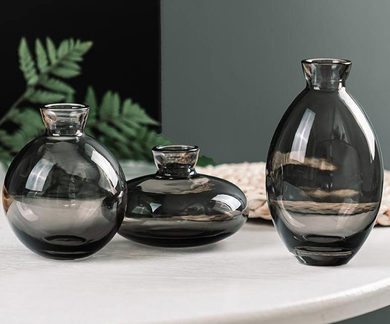 Cezanne Glass Vase 3-Piece Set