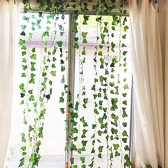 240cm Green Silk Artificial Hanging Ivy Leaf Garland Plants