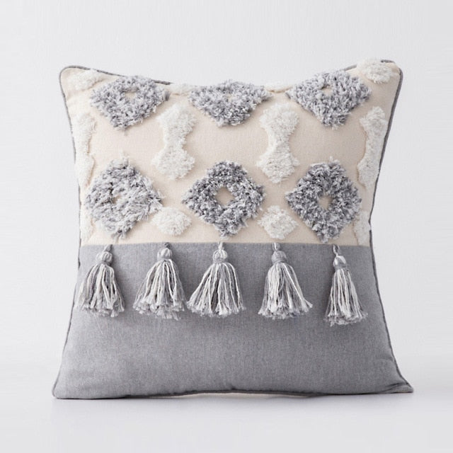 Tassels Cushion Cover