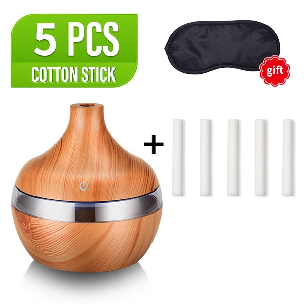 Ultrasonic Wood Grain Humidifier