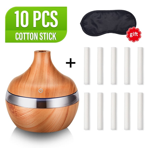 Ultrasonic Wood Grain Humidifier