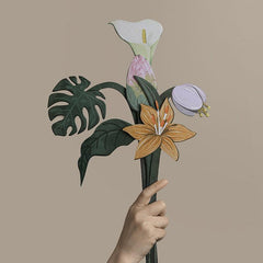 Tropical Paper Flower Bouquet