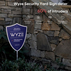 Wyze Security Yard Sign