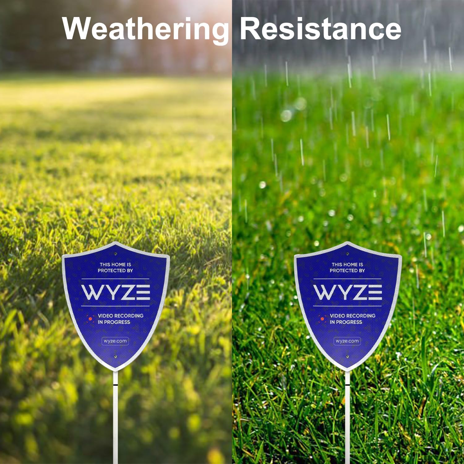 Wyze Security Yard Sign